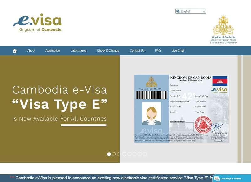 Cambodia Visa 2024 Procedures And Updated News   Cambodia E Visa (1) 